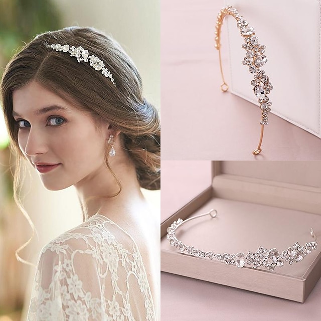  accesorii pentru păr de nuntă pentru copii accesoriu de păr fetiță de flori prințesă caciulă cu flori albe perle pentru fete și fete de flori drăguță bentita de păr pentru nuntă bentite de modă pentru