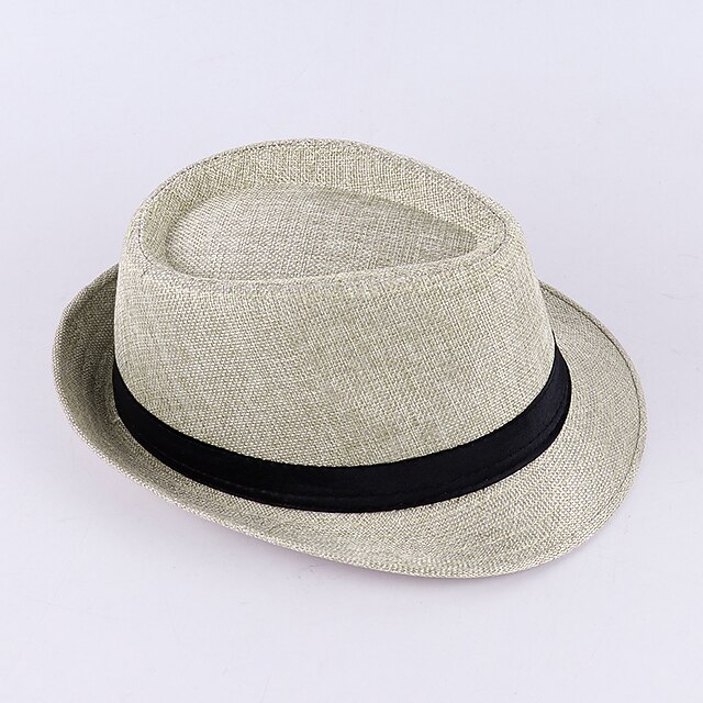 Retro Vintage Roaring 20s 1920s Panama Hat The Great Gatsby Wedding Guest Fancy Dress Men's Women's Masquerade Party / Evening Wedding Reception Bachelorette Party Adults Hat4