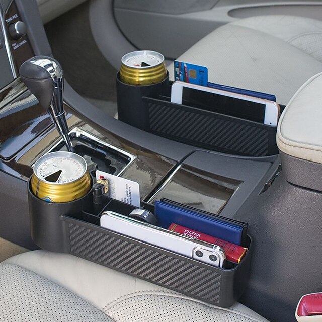 Car Storage Tools Black Auto Car Seat Gap Catcher Filler Storage Box ...