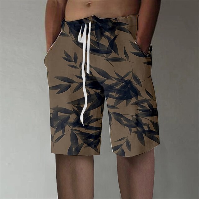Men's Shorts Summer Shorts Beach Shorts Baggy Shorts Drawstring Elastic