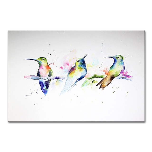  mintura kézzel készített madár olajfestmények vászonra falművészeti dekoráció modern absztrakt akvarell lakberendezéshez hengerelt keret nélküli feszítetlen festmény