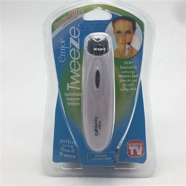 Mini Portable Electric Pull Tweezer Device Women Hair Removal Epilator