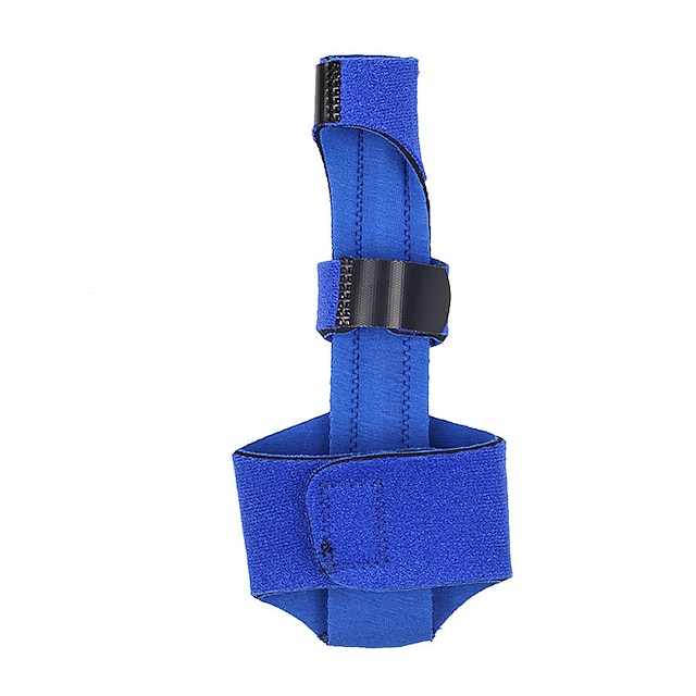  1pc full trigger vingerspalk - hand- en polsbrace-ondersteuning - verstelbare vergrendelingsstijltang - rechtmakende startonderbreker behandeling voor verstuikingen pijnverlichting mallet letsel