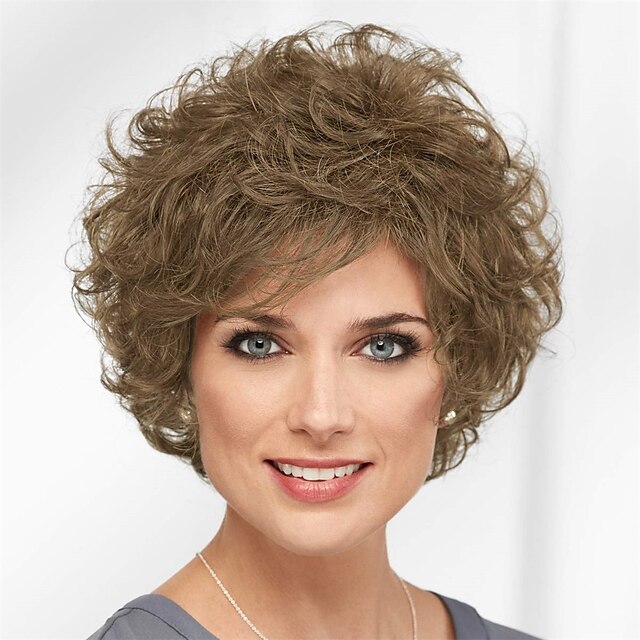 Nora Whisperlite Wig Short Volume Rich Layers Of Soft Feathery Waves Multi Tonal Shades Of 