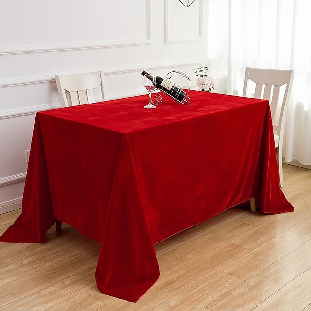 Toalha de mesa de veludo para casa de fazenda, toalha de mesa preta, toalha de mesa redonda para exterior, retângulo oval para piquenique, casamento, jantar, páscoa, cozinha