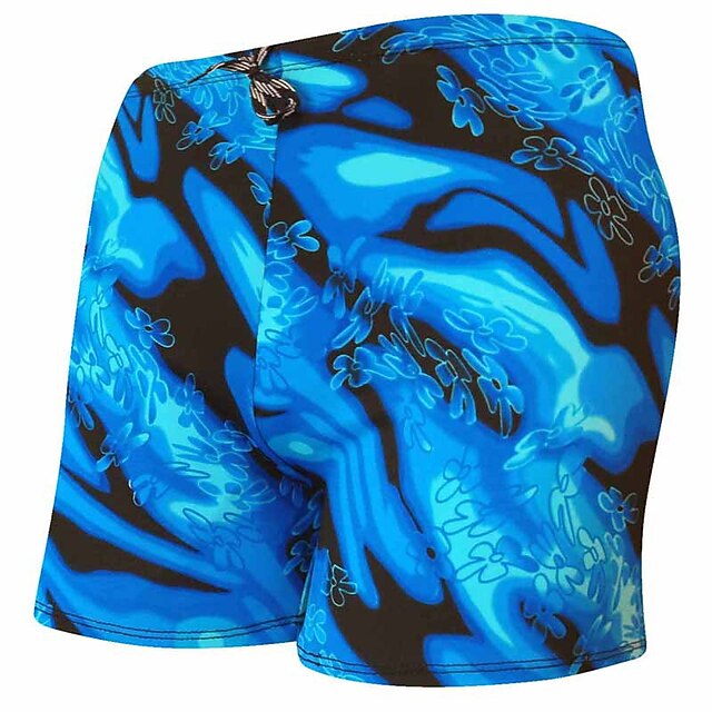 Men's Bathing Suit Board Shorts Swim Shorts Swim Trunks Summer Shorts Print Letter Shark 3D