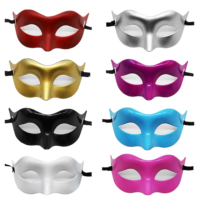 Masquerade Ball Mask Man Half Face Mask Halloween Party Zoro Ball Show