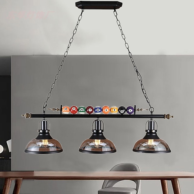 Pool Table Lights Billiard table light Farmhouse Chandelier,Industrial