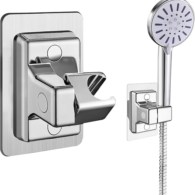  suihkupään pidike seinäkiinnitys liima säädettävä kädessä pidettävä suihkusauvan pidike ei porausta seinäkiinnike