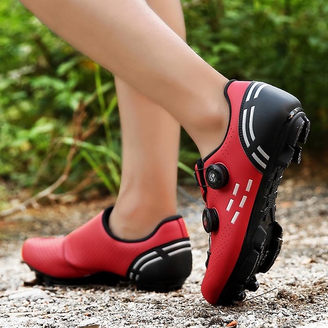 Adults Mountaineer Shoes Road Bike Shoes Cycling Shoes AntiSlip Cushioning Breathable Mountain