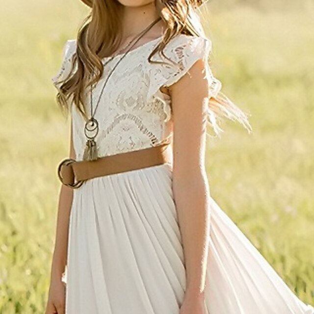 Oktoberfest Dirndl Kleid Für Mädchen - Kurzarm Mit Schürze & Blumenprint