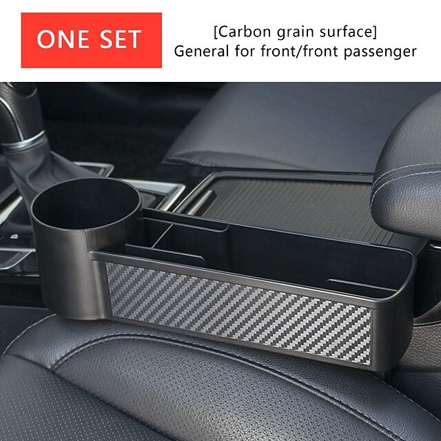 Car Storage Tools Black Auto Car Seat Gap Catcher Filler Storage Box ...