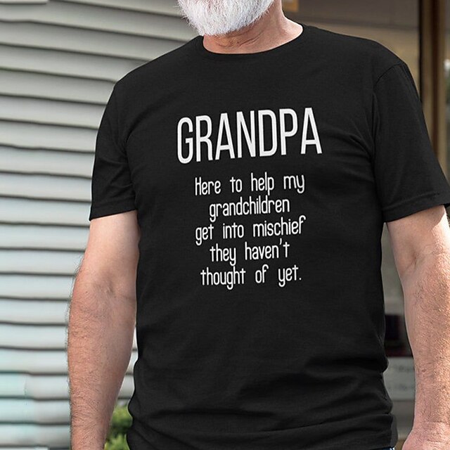 Men's Plus Size Big Tall T shirt Tee Tee Crewneck Black Short Sleeves Outdoor Going out Print Letter Clothing Apparel Cotton Blend Streetwear Stylish Casual2