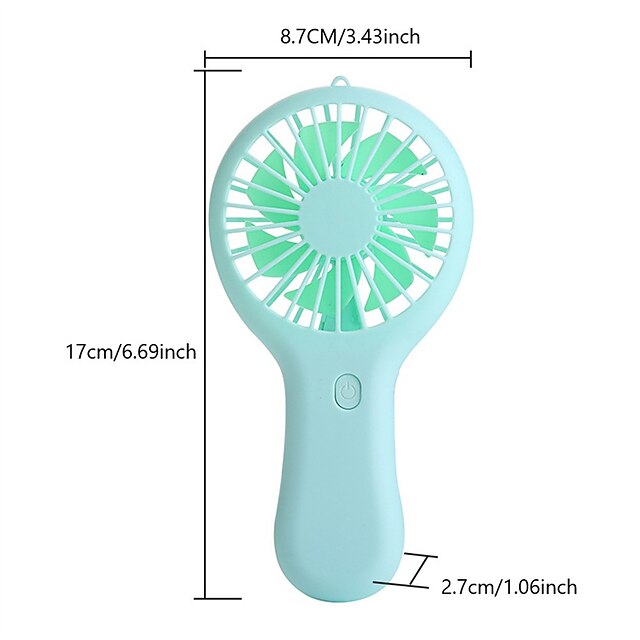 مروحة صغيرة محمولة مروحة محمولة عملية هادئة 1 قطعة USB شحن مروحة صغيرة مروحة جيب للمنزل مكتب داخلي في الهواء الطلق 3 سرعات USB قابلة للشحن هدية مروحة صغيرة محمولة