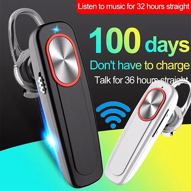  High-end Wireless Bluetooth Earphone Long Standby with Mic Hands-free Bluetooth Earphone Fashion Bluetooth Ear Hook Headset for Smartphone