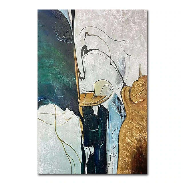 Mintura Handmade Guitar Oil Paintings On Canvas Wall Art Decoration Modern Abstract Picture For Home Decor Rolled Frameless Unstretched Painting 9