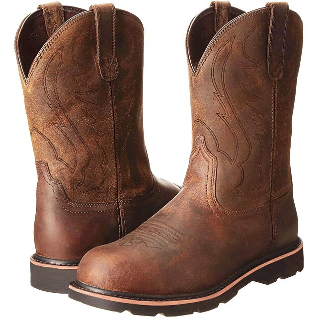 Men's Cowboy Boots Vintage Vintage Western Boots Cavender's/Tecovas