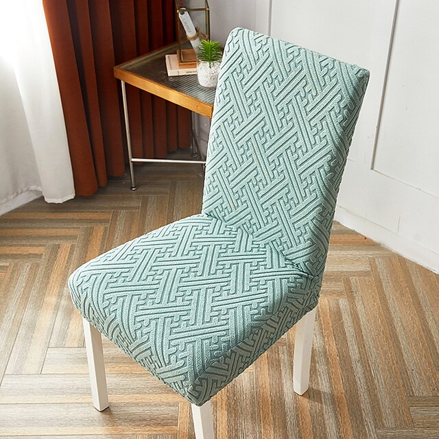 Stretch Dining Chair Cover Flexible Slipcovers for a Snug Fit High Back Dining Chair Cover Protecting Your Chairs from Spills and Wear While Adding a Stylish Touch to Your Dining Room 13