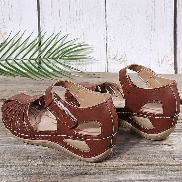 Women's Sandals Wedge Sandals Plus Size Barefoot Sandals Outdoor Beach