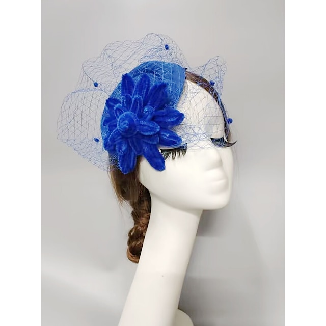  elbűvölő kentucky derby kalap fejfedő fejfedő háló fátyol kalap esküvői hölgyek napi koktél királyi astcot sapkával virágos fejfedő