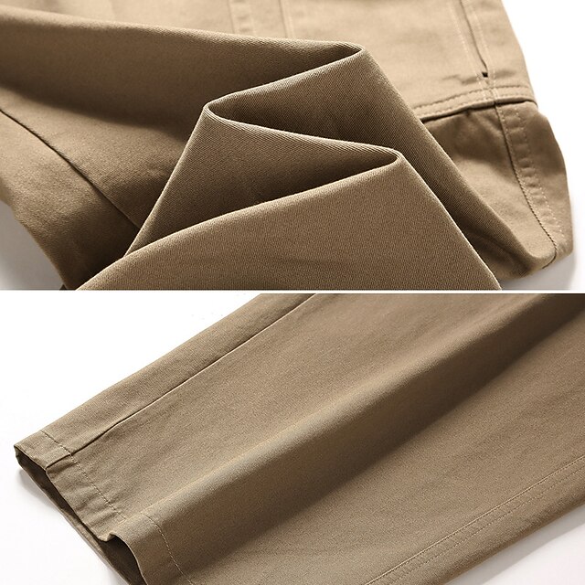 Men's Cargo Pants Cargo Trousers Tactical Pants Work Pants Zipper