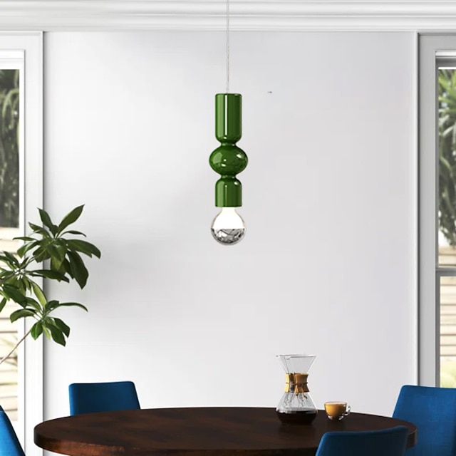 Suspension led mini île lumière plafond suspension 1 lumière 3000k suspension éclairage pour chambre salon salle à manger cuisine