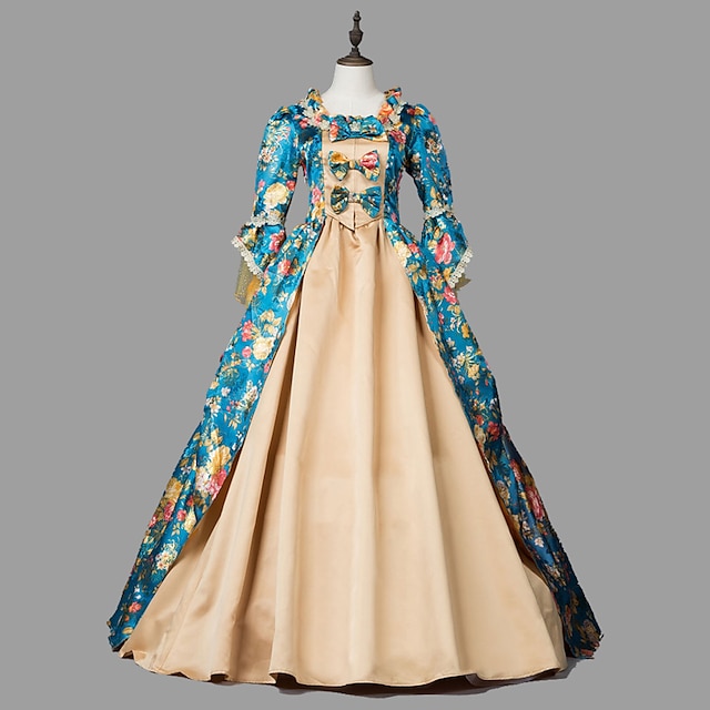 Rococo Victorian Vintage Dress Ball Gown Prom Dress Maria Antonietta Women S Cosplay Costume