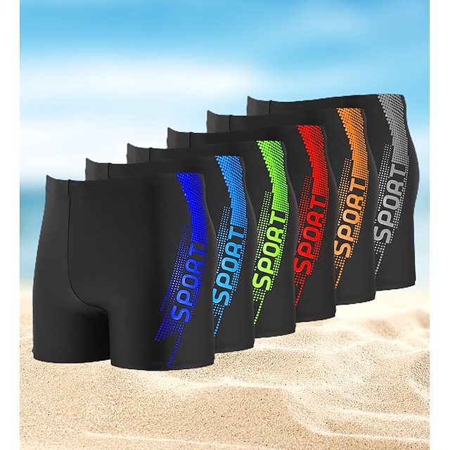  vadderade badkläder för män bulge förstärkande pounch trosor push up baddräkt underdelar simning surfa strand vattensporter tryckt sommar