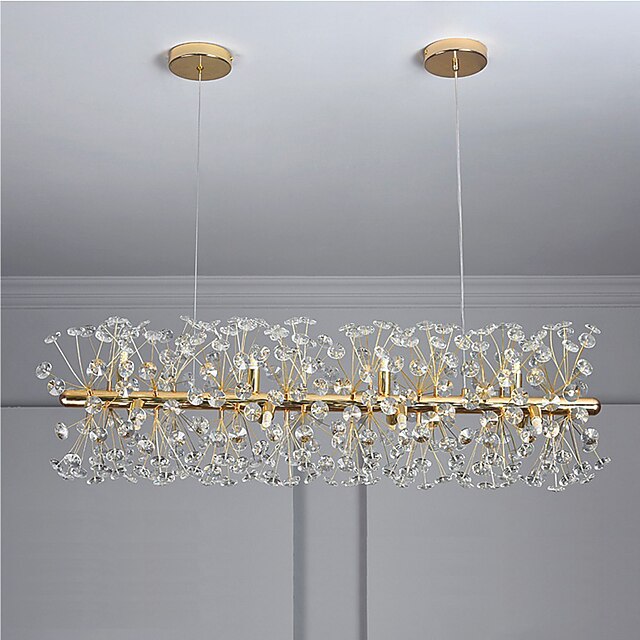 28cm LED Pendant Light Geometric Shapes Island Light Metal Artistic