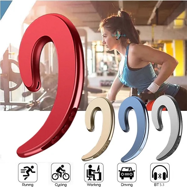  condução óssea fone de ouvido sem fio bluetooth 5.3 fone de ouvido estéreo esportivo fone de ouvido universal fone de ouvido bluetooth 5.3 sem fio fone de ouvido esportivo stro universal