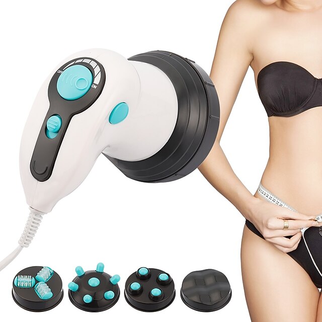 4 IN 1 Infrared Electric Anti-Cellulite Massager Gun Body Slimming, Relaxing Muscle 3D Roller Device Weight Loss Fat Remove 13