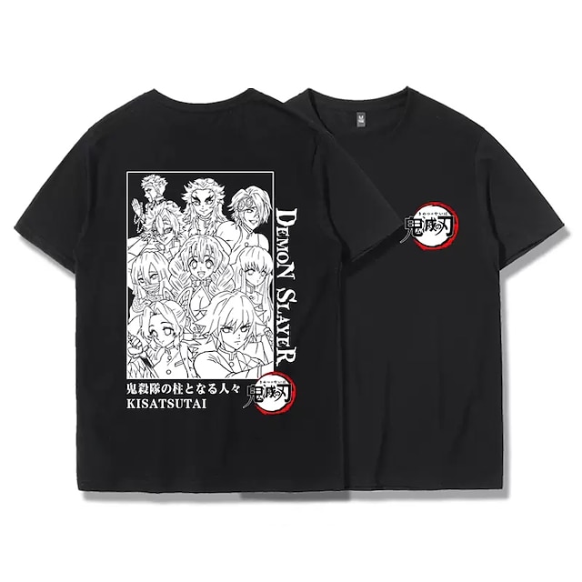  Kanroji Mitsuri Hashira Muichiro Tokito T-shirt Grafisk Till Par Herr Dam Vuxna Varmstämpling