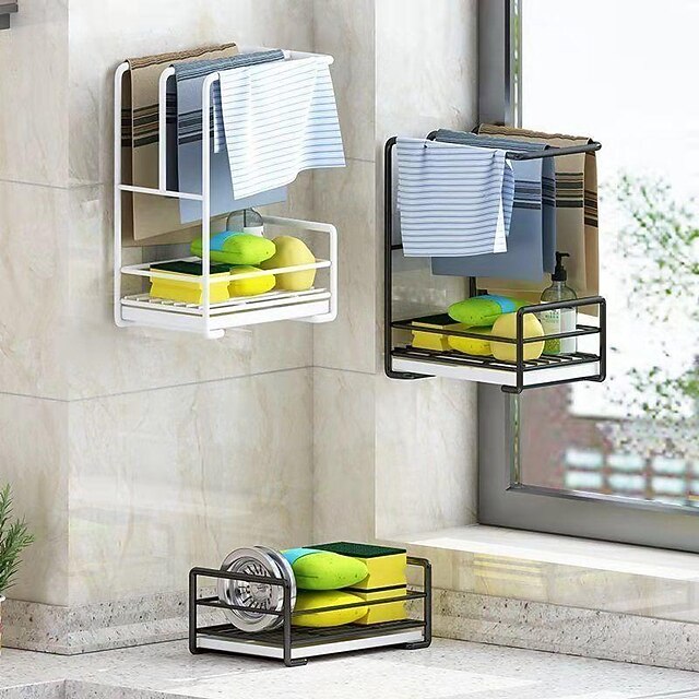 Kitchen Multi-Functional Household Countertop Free Punching Wall ...