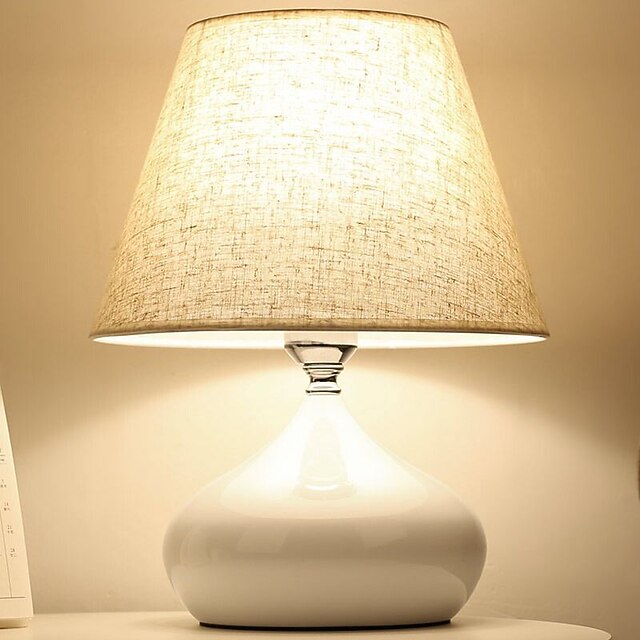  bordslampa / sänglampor multi-skärm / led / touch sensor rustik / lodge / nordisk stil för vardagsrum / sovrum metall vit