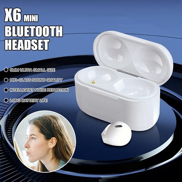 Tws Drahtlose Unsichtbare Bluetooth Kopfh Rer Mini Semi In Ear Ohrh Rer X Sport Headset Mit