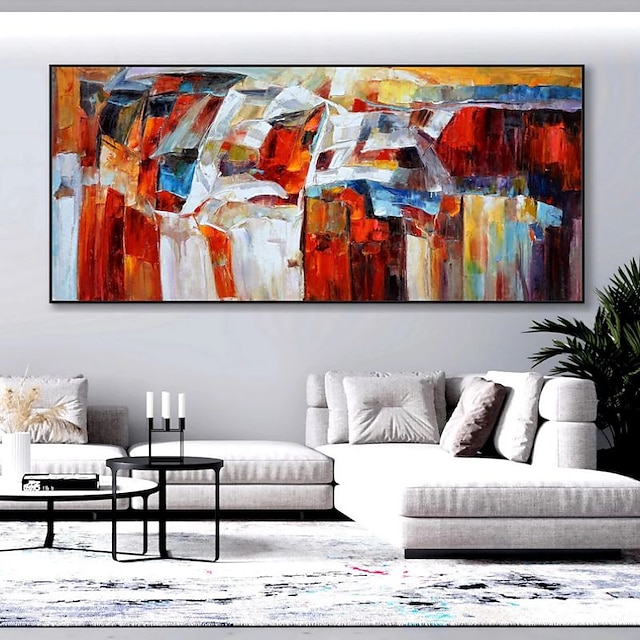 Handmade Oil Painting Canvas Wall Art Decoration Modern Abstract for ...