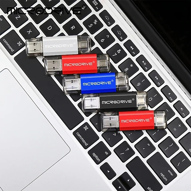 Microdrive 32GB 64GB 128GB USB Flash Drive OTG Type-C High Speed Laptop ...
