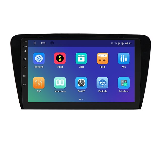  2 Din Android 10.0 Car Stereo Radio Multimedia Video Player For Volkswagen Skoda Octavia 3 A7 2013-2018 Navigation GPS RDS Carplay