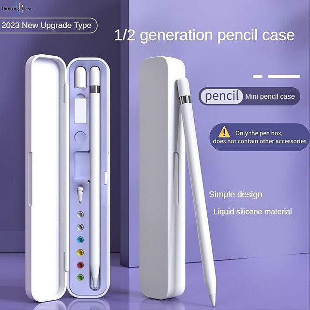 1Pc Case For Apple Pencil Protective Case Storage Box For IPad First ...