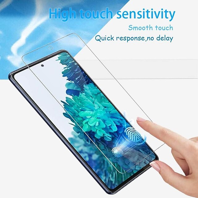  3Pcs  9H Tempered Glass For Samsung Galaxy S20 FE 5G S20FE 5G UW 2022 / S21 FE 5G Protective Glass Screen Protector Film