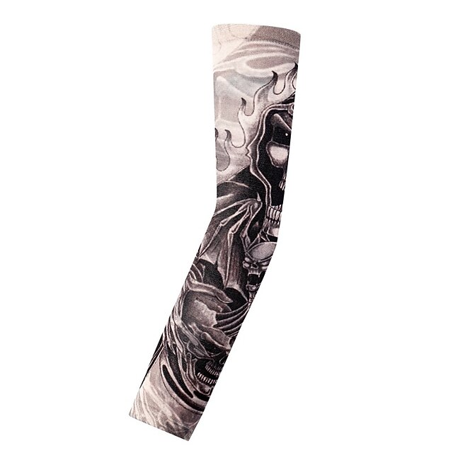 Flower Arm Tattoo Sleeve Seamless Outdoor Riding Tattoo Sun Protection