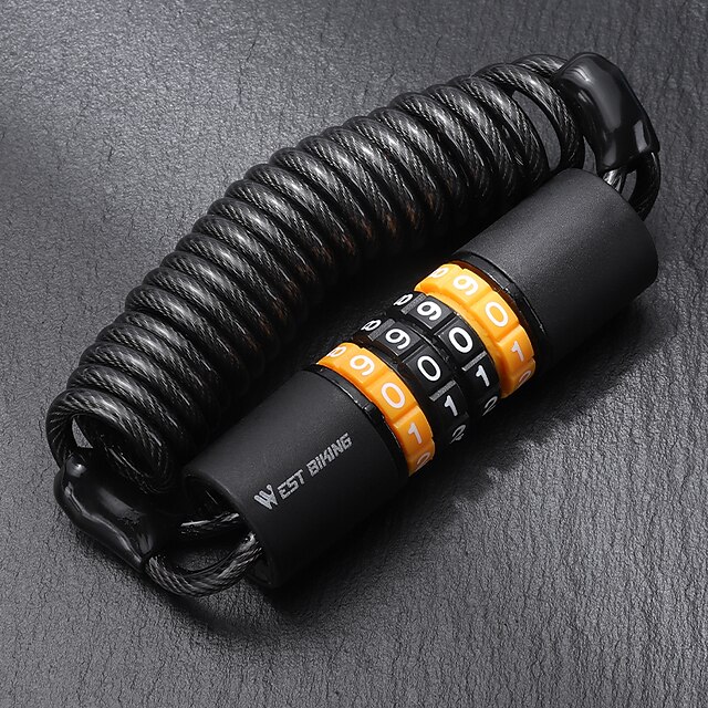 WEST BIKING bike antitheft mini password lock electric helmet lock