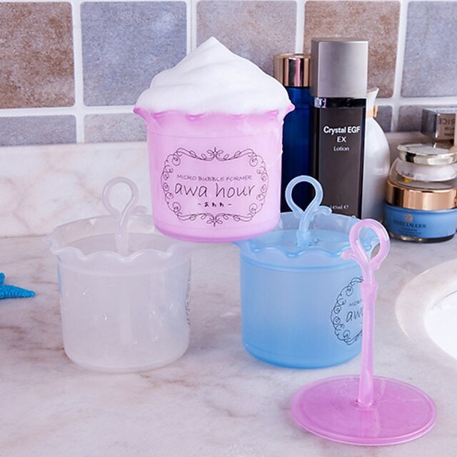 Portable Foam Maker Cup Bubble Foamer Maker Facial Cleanser Foam Cup