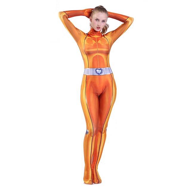  Zentai obleky Vzorované obleky Zentai Cosplay kostým Ninja Karnevalový kostým Oblek na celé tělo Pánské Dámské Chlapecké Módní Sexy kostým Pevná barva Kostým pro Plesová maškaráda Dospělé
