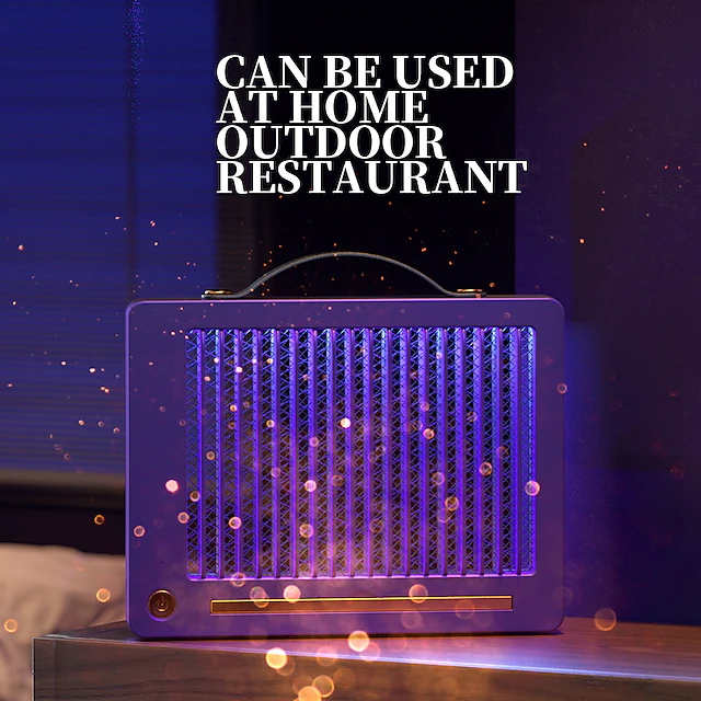 Portable USB Electronic Rechargeable Mosquito Fly Killer Lamp/Bug Zapper for Summer TripOutdoor CampingPatioHome and GardenFly Trap IndoorMoth Trap/Bug Killer/Insect Killer Light 10