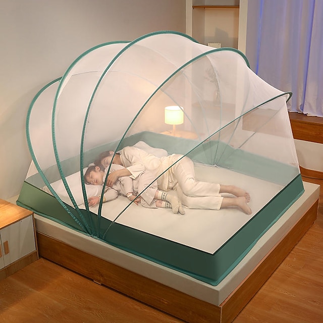 High Quality Installation Free Fold Mosquito Net One Second Opening and ...