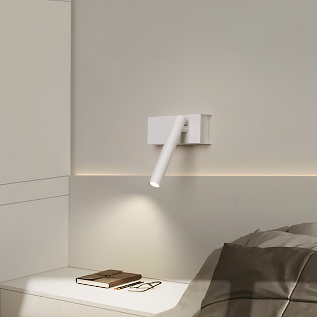  lightinthebox מנורות קיר led 7w creative rotate מתכוונן קיר lightremote שלט מנורת קריאה ליד המיטה בחדר שינה