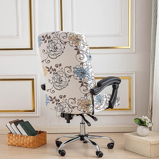 Leather Dining Chair Seat Covers Stretch Wedding Banquet Party Decor Removable e