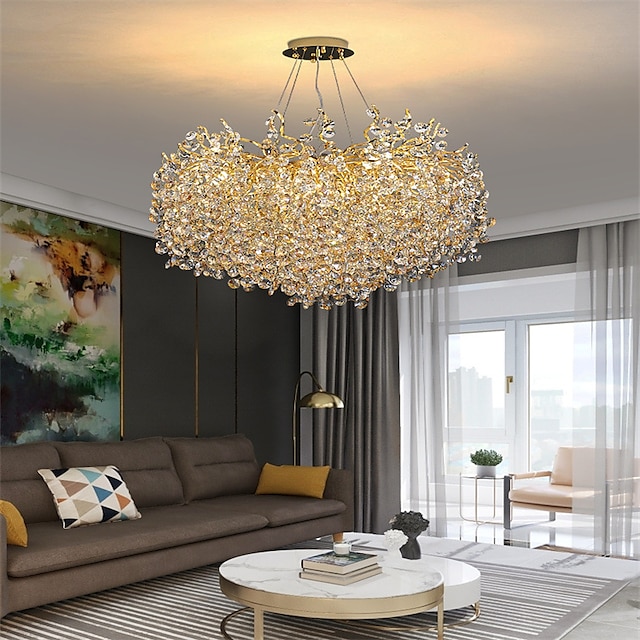  60 cm Unique Design Chandelier Aluminum LED Nordic Style 110-240 V