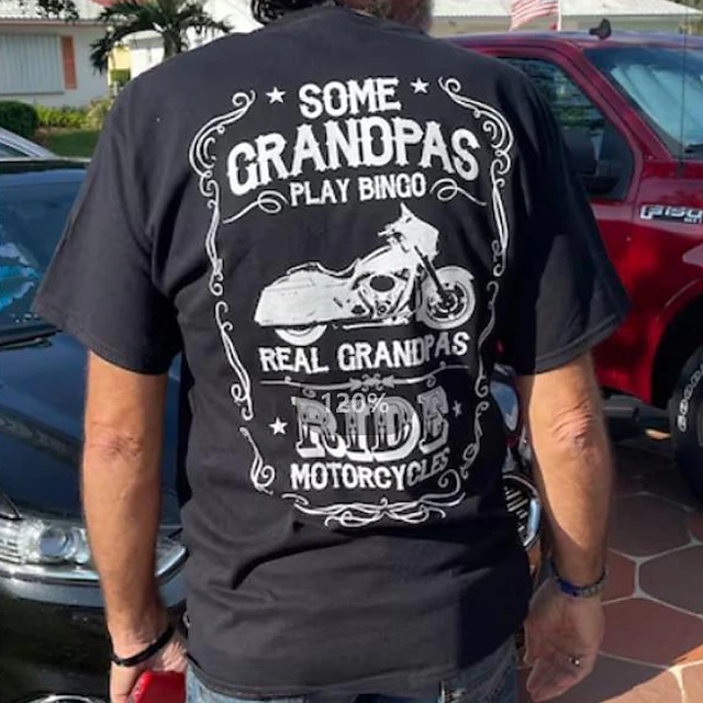 Men's Plus Size Big Tall T shirt Tee Tee Graphic Tee Crewneck Black White Dark Blue Short Sleeves Outdoor Going out Print Letter Clothing Apparel Cotton Blend Stylish Casual Tops 8